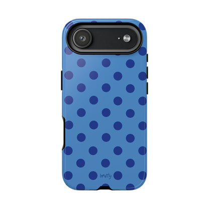 Blue Polka Dot Phone Case