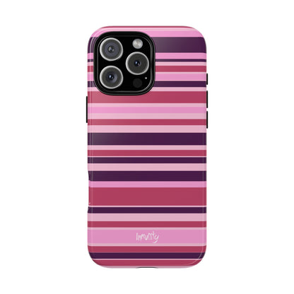 Pink Stripes Phone Case