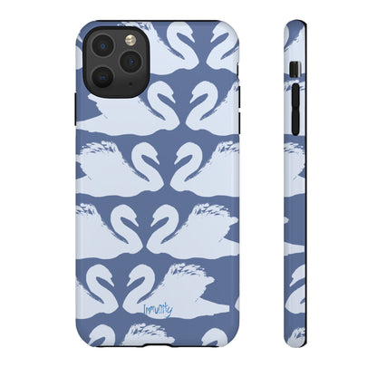 Swan Hearts Phone Case