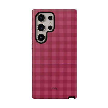 Pomegranate Gingam Phone Case