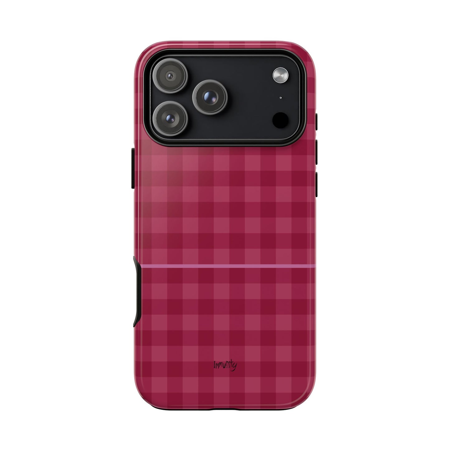 Pomegranate Gingam Phone Case