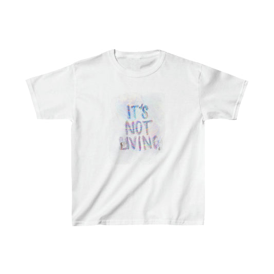 It’s Not Living Petrol Spill Boxy Tee