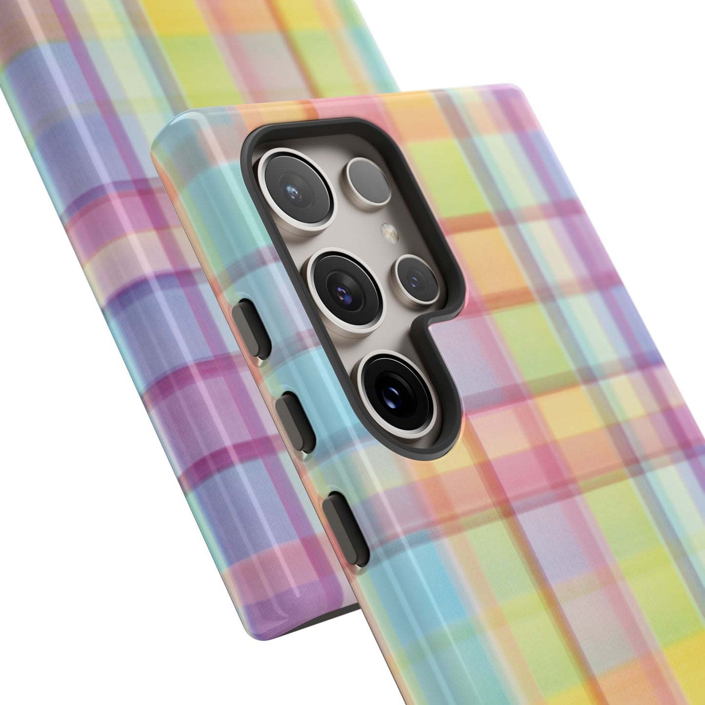 Rainbow Gingham Phone Case