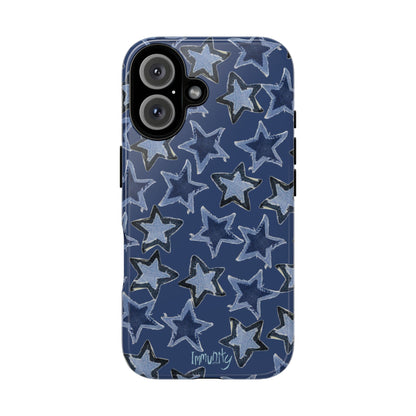 Denim Star Phone Case