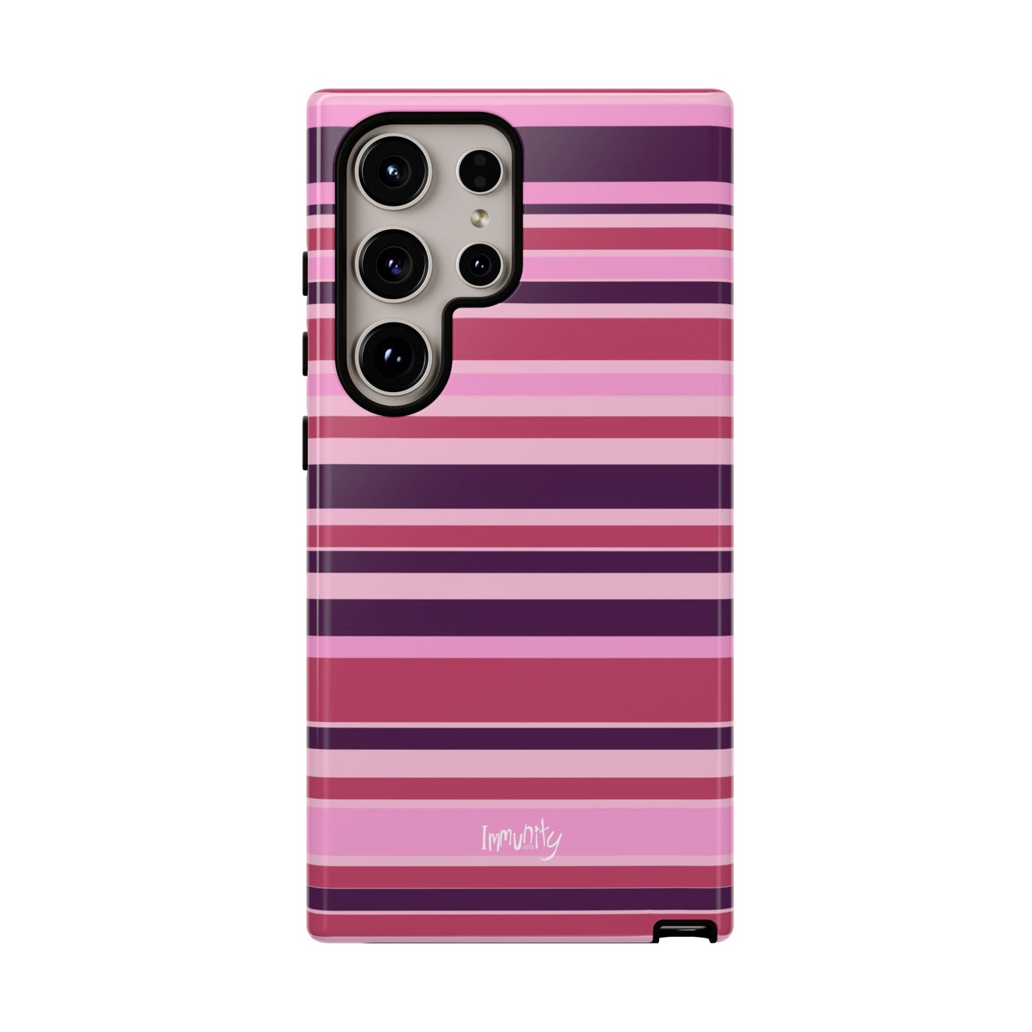 Pink Stripes Phone Case