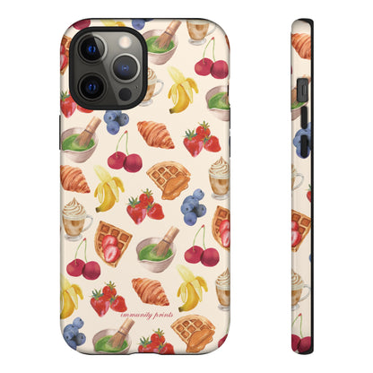 Breakfast in Bed Phone Case