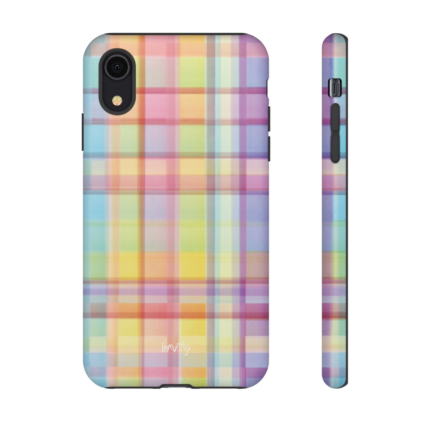 Rainbow Gingham Phone Case
