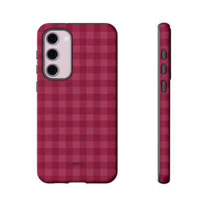 Pomegranate Gingam Phone Case