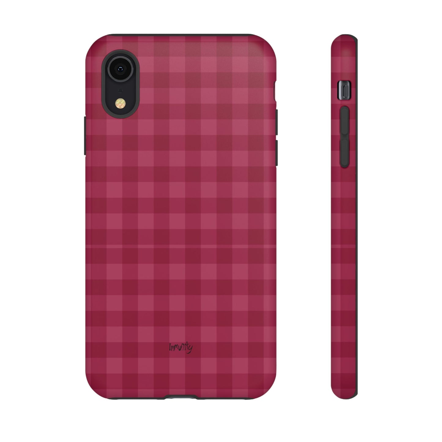 Pomegranate Gingam Phone Case