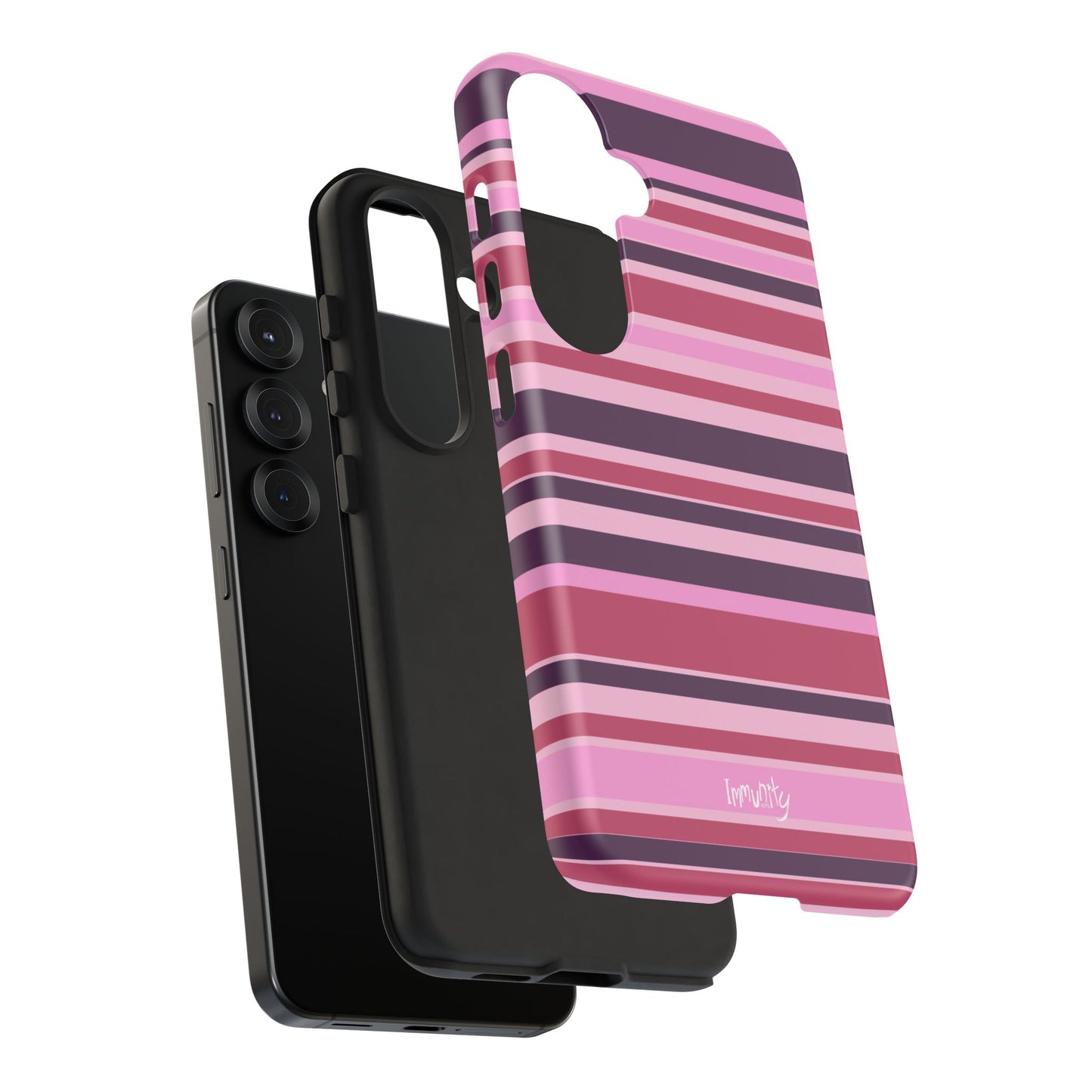 Pink Stripes Phone Case