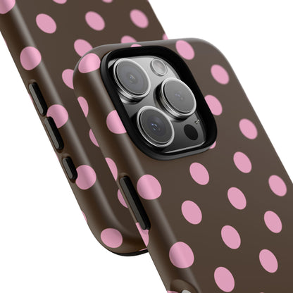Pink Polka Dot Phone Case