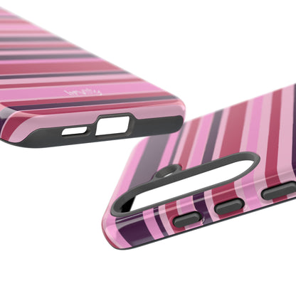 Pink Stripes Phone Case