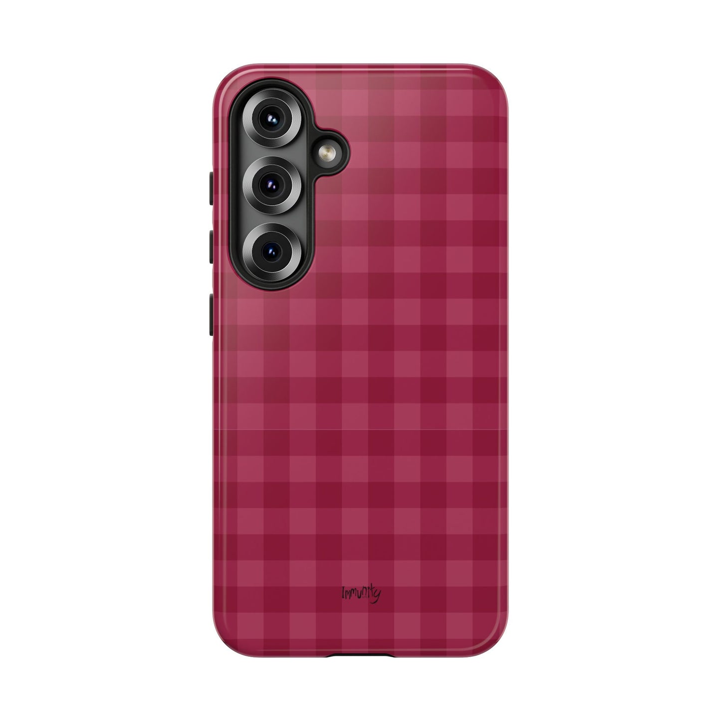 Pomegranate Gingam Phone Case