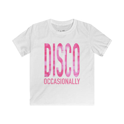 Disco Occasionally (Pink) Baby Tee