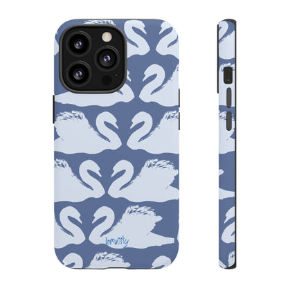 Swan Hearts Phone Case