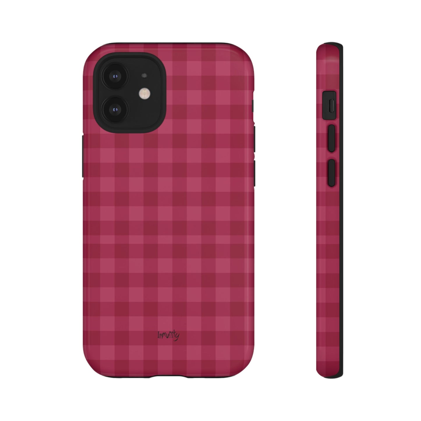 Pomegranate Gingam Phone Case