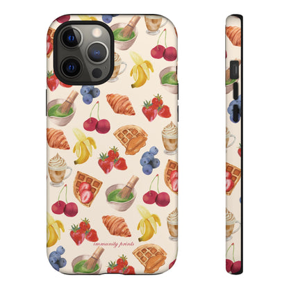 Breakfast in Bed Phone Case