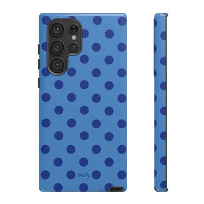 Blue Polka Dot Phone Case
