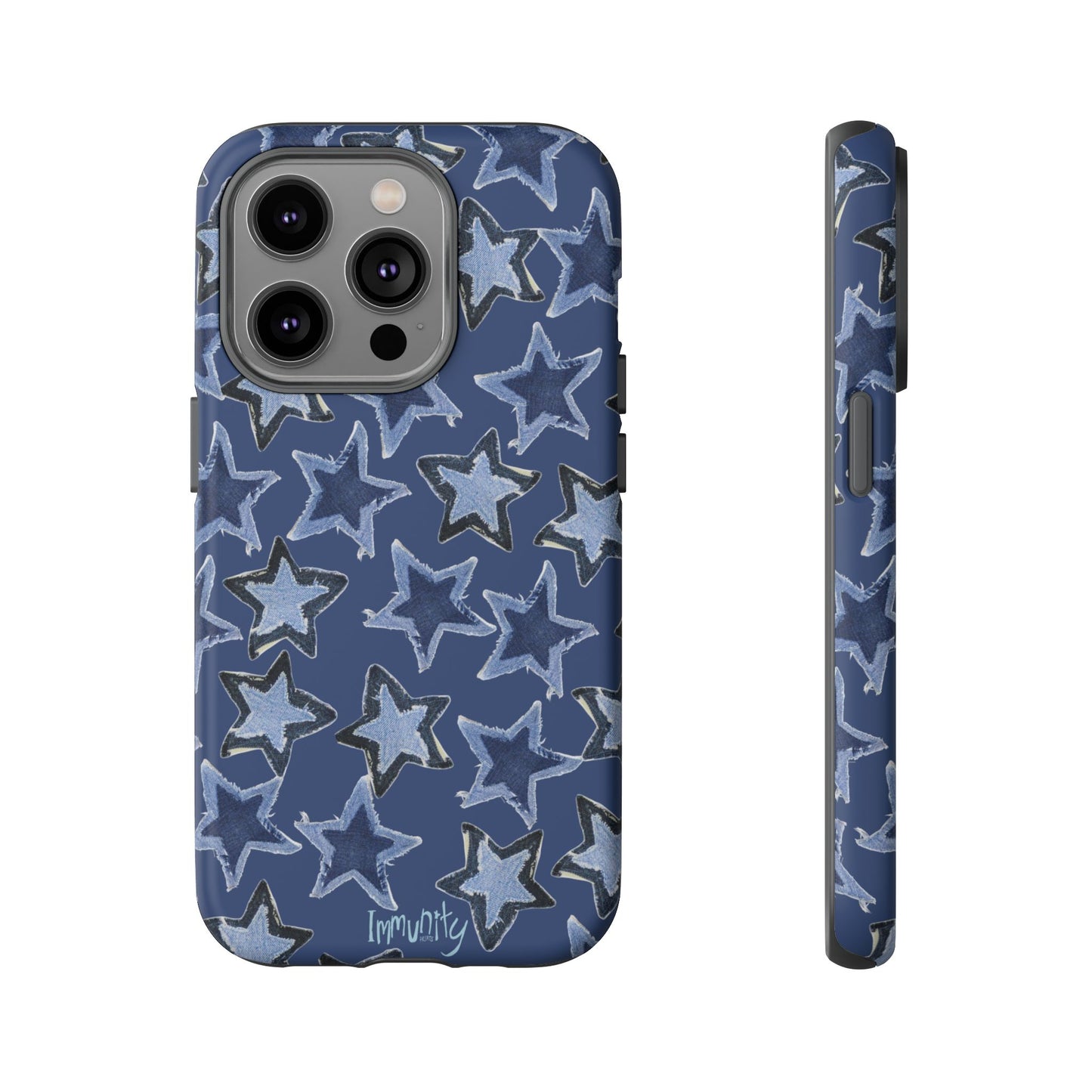 Denim Star Phone Case