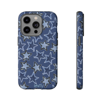 Denim Star Phone Case