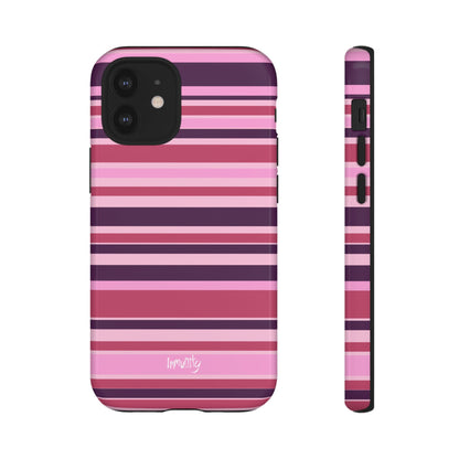 Pink Stripes Phone Case