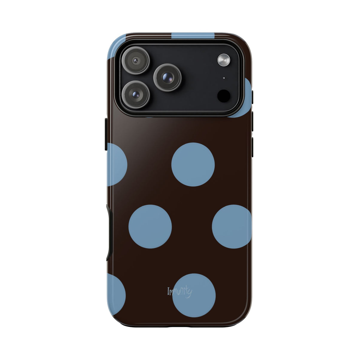 Big Blue Polka Dot Phone Case