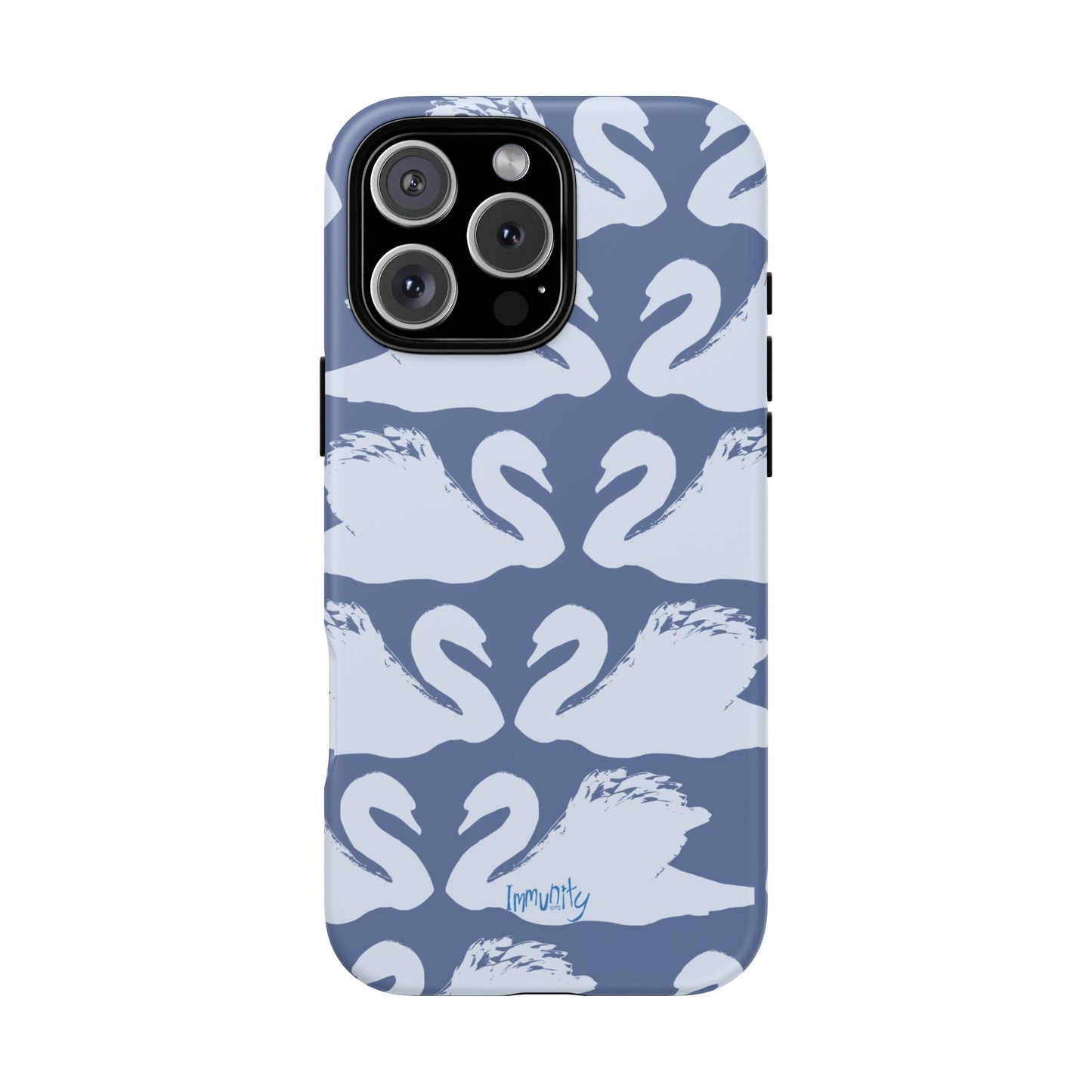 Swan Hearts Phone Case