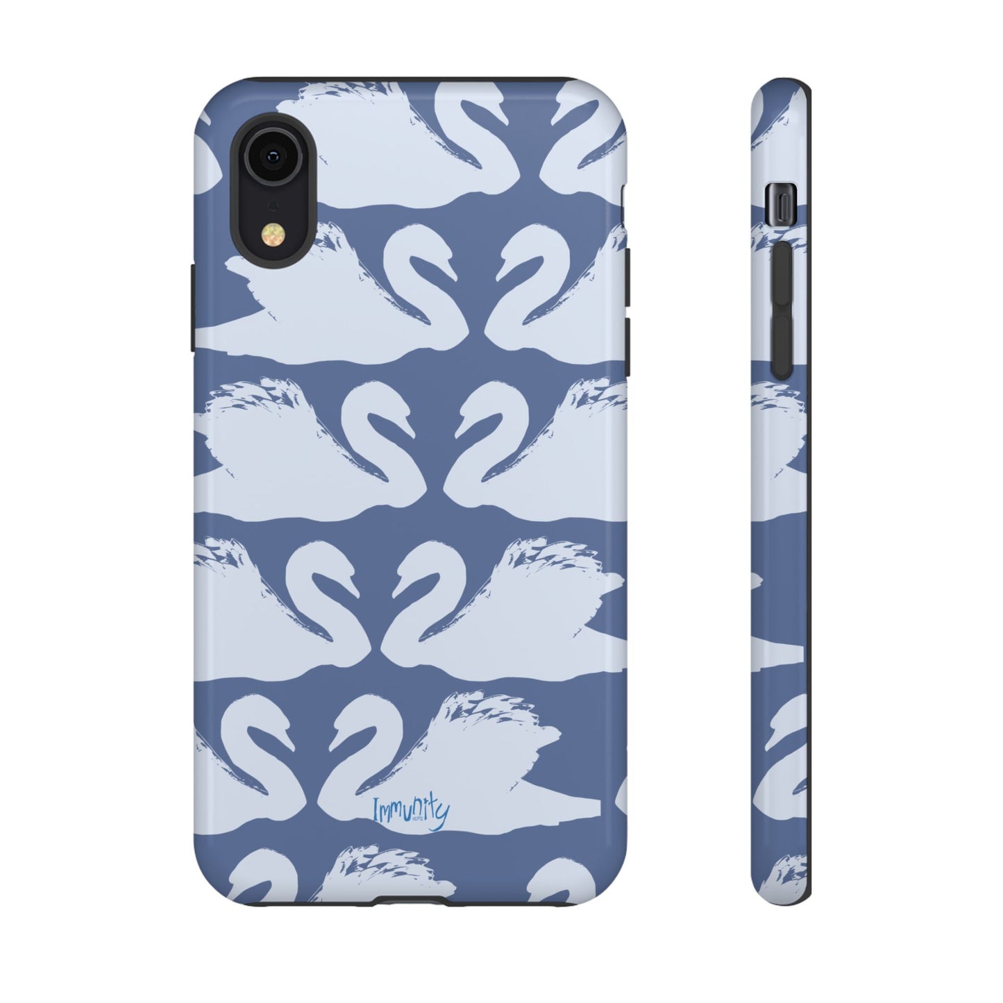 Swan Hearts Phone Case