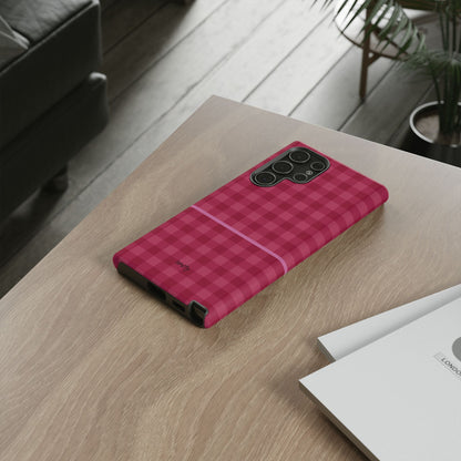 Pomegranate Gingam Phone Case