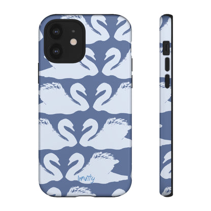 Swan Hearts Phone Case