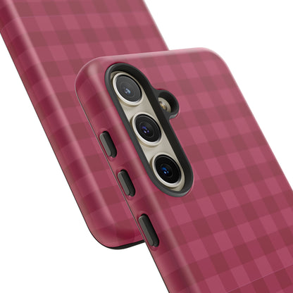 Pomegranate Gingam Phone Case