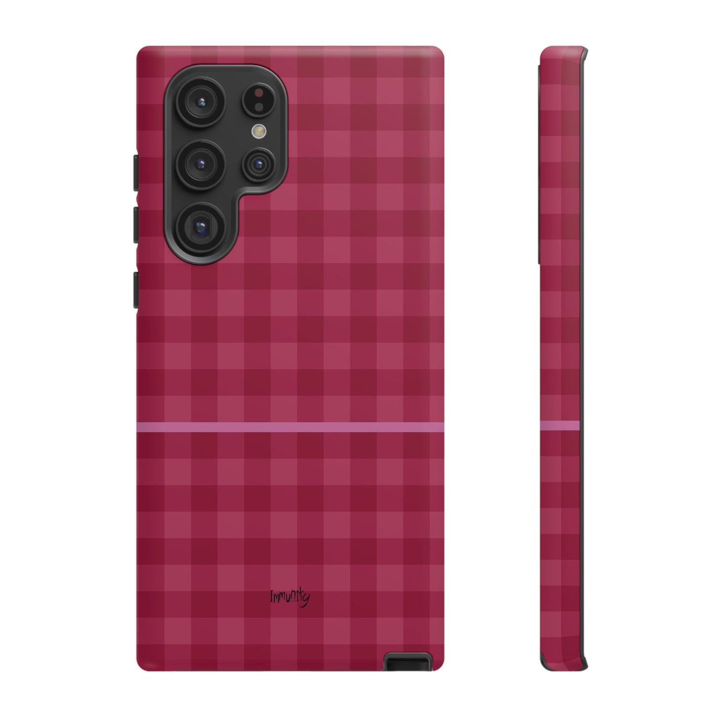 Pomegranate Gingam Phone Case