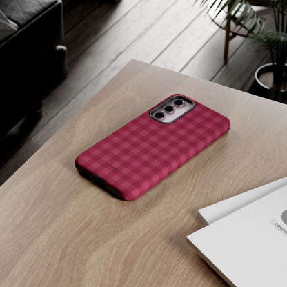 Pomegranate Gingam Phone Case