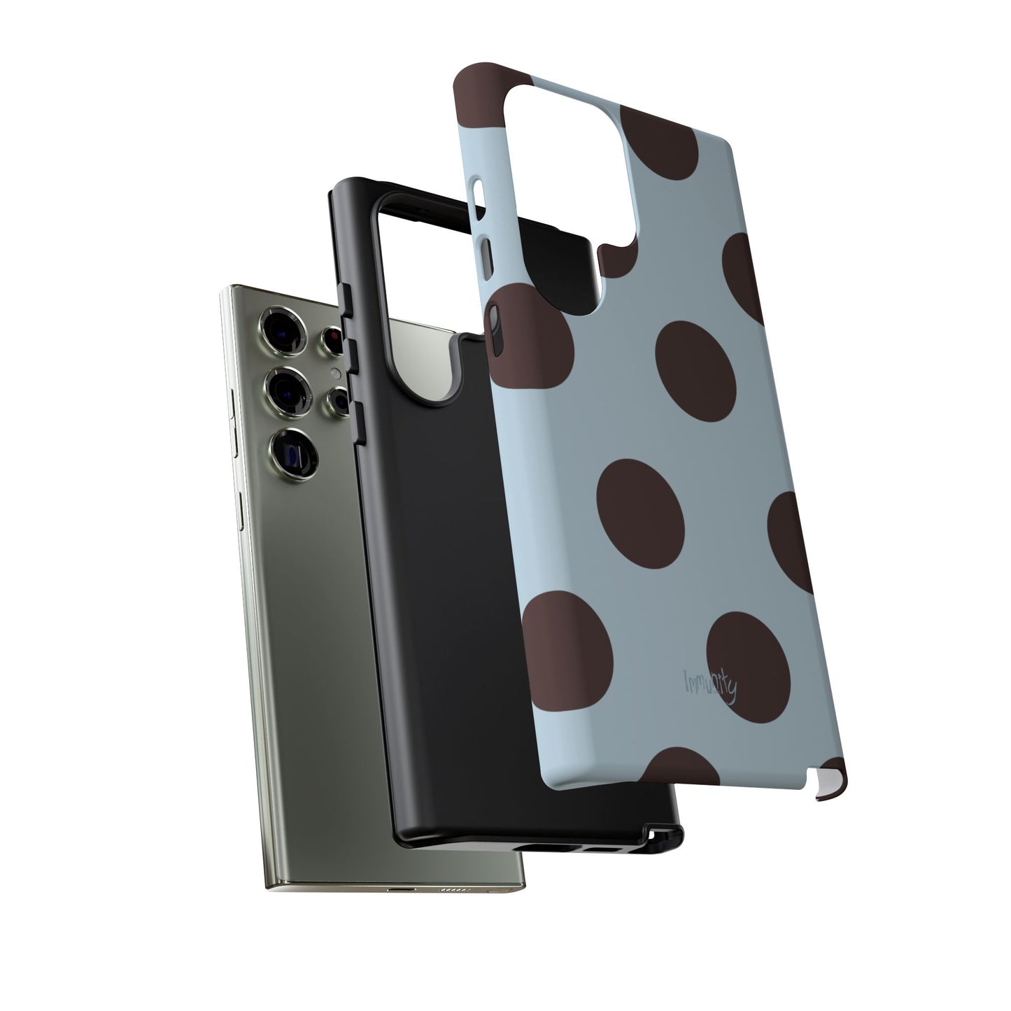 Brown Polka Dot Phone Case