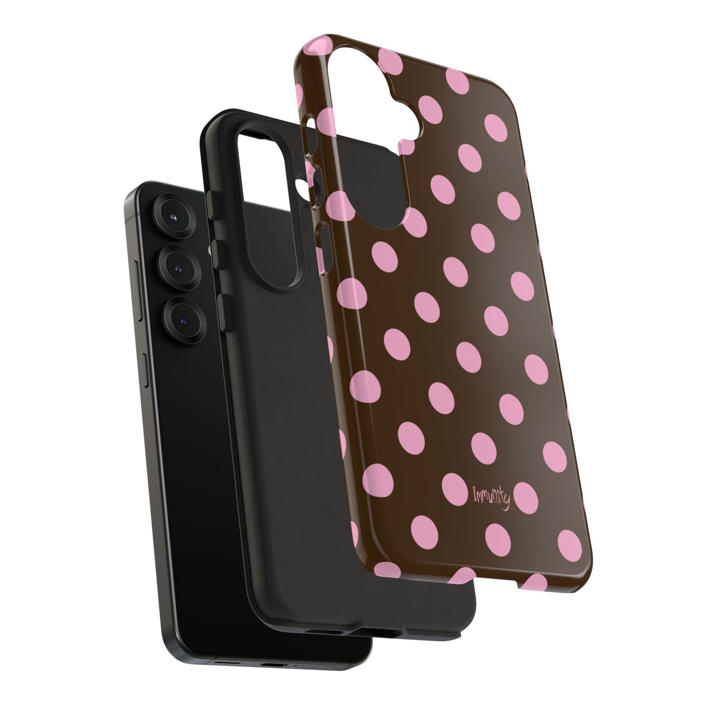 Pink Polka Dot Phone Case