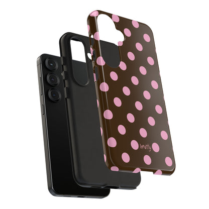 Pink Polka Dot Phone Case