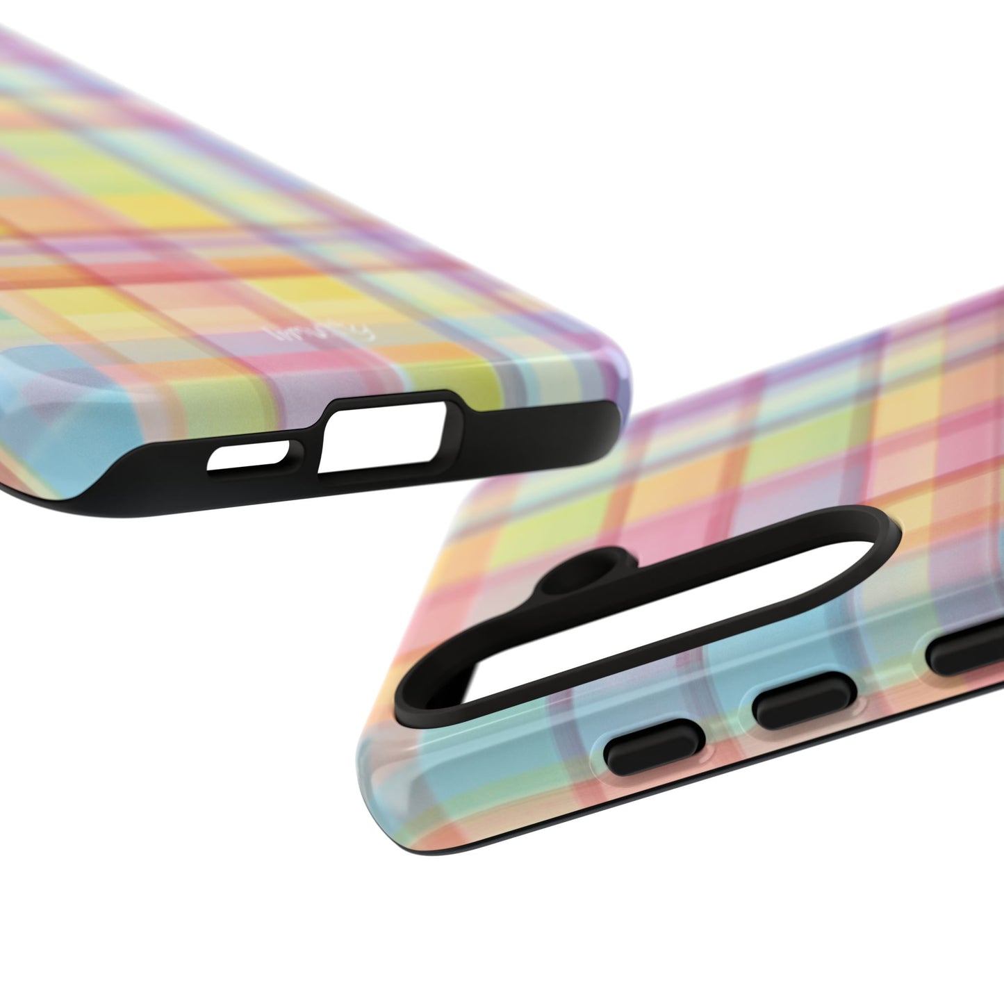 Rainbow Gingham Phone Case