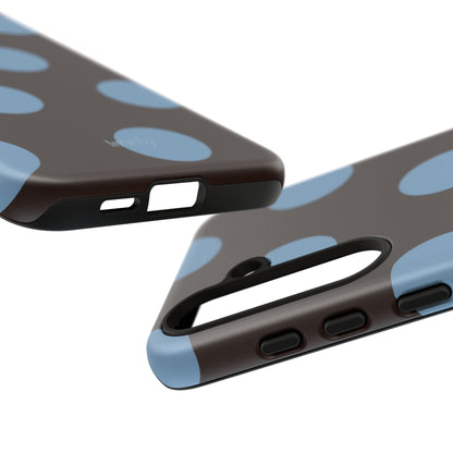 Big Blue Polka Dot Phone Case