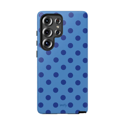Blue Polka Dot Phone Case