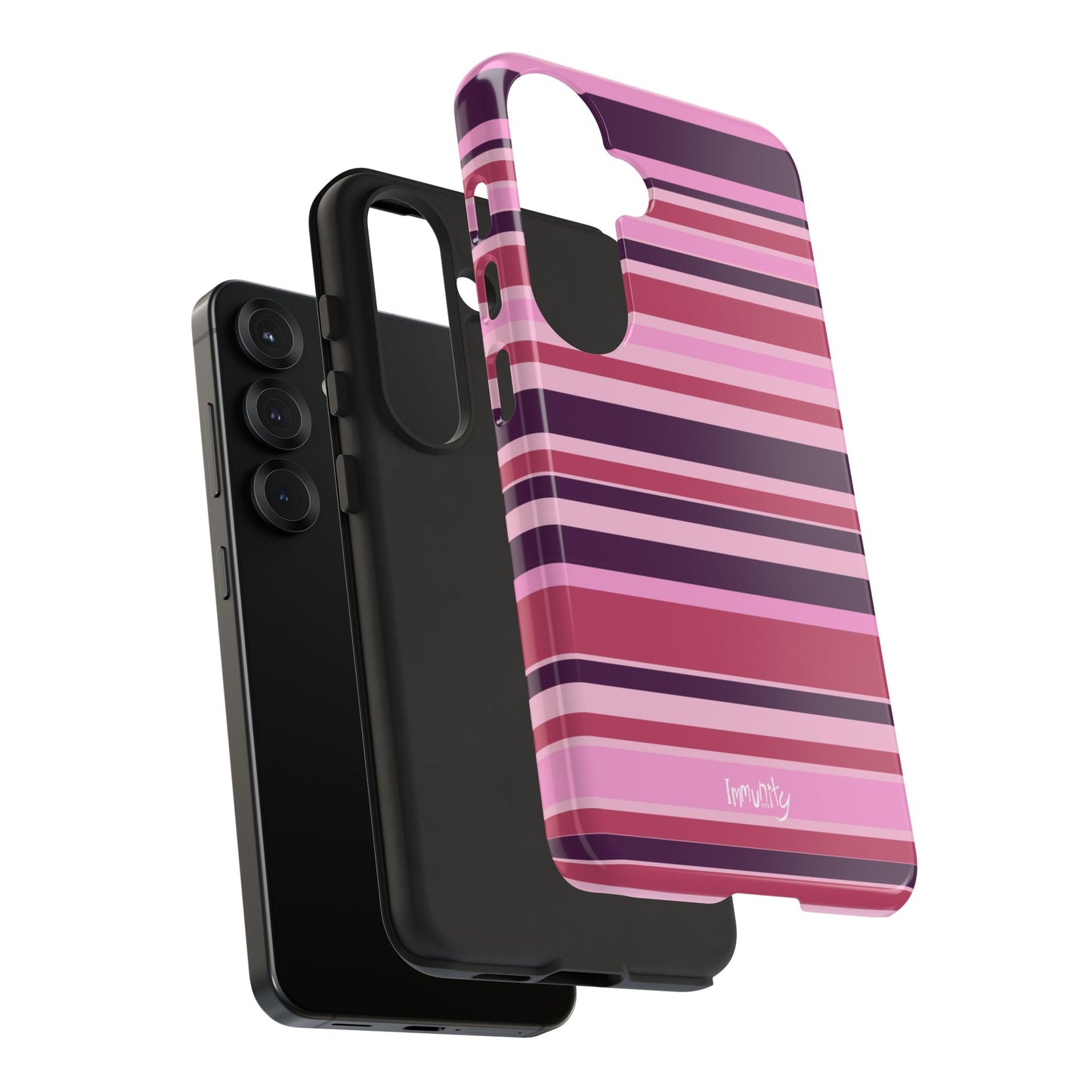 Pink Stripes Phone Case