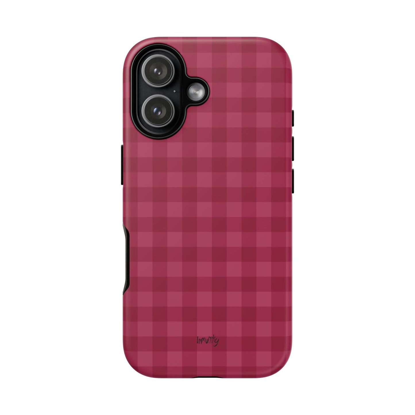 Pomegranate Gingam Phone Case