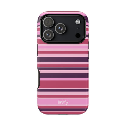 Pink Stripes Phone Case