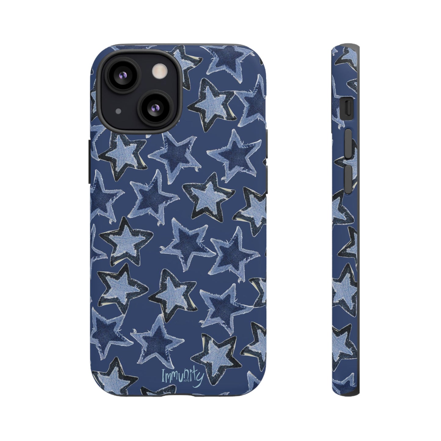 Denim Star Phone Case