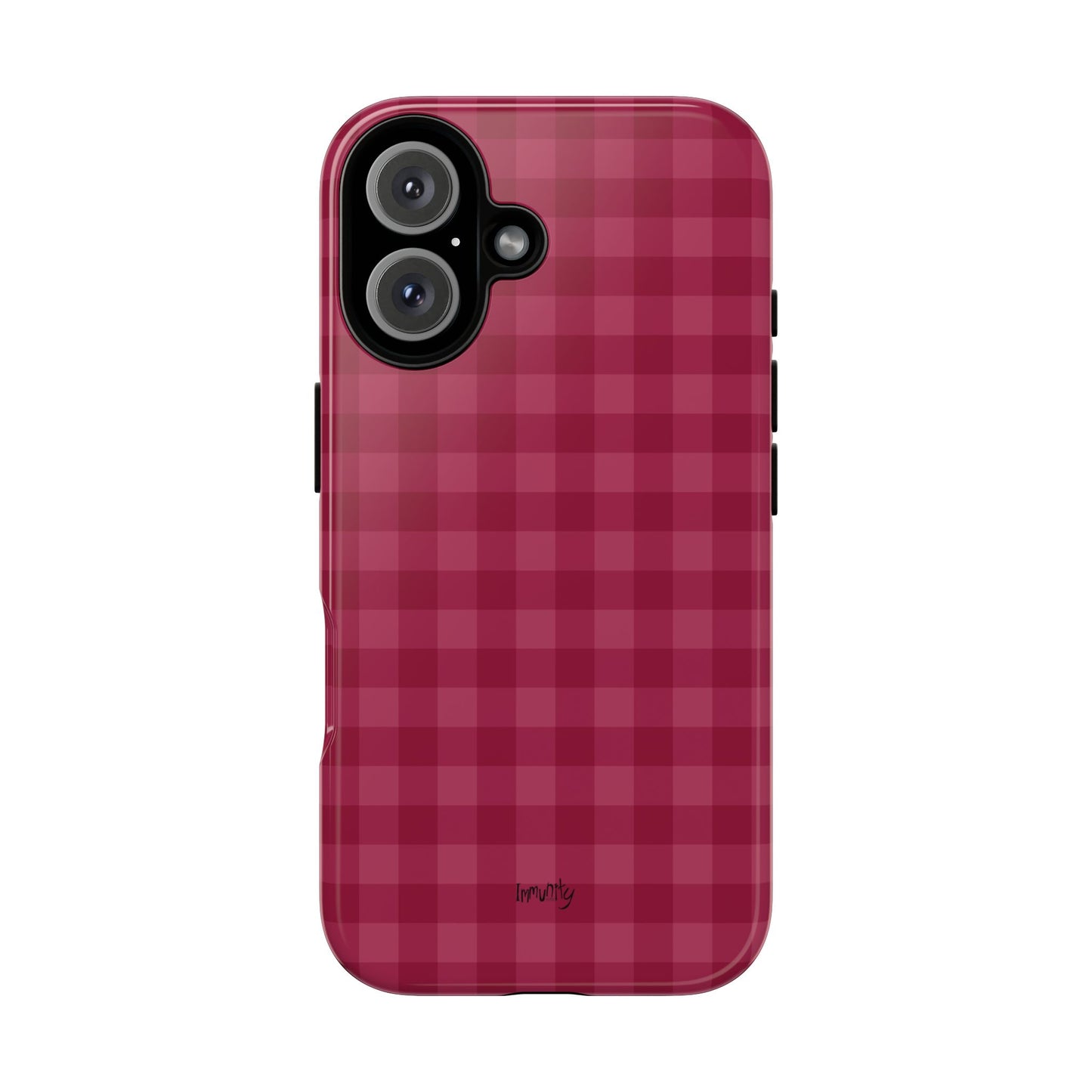 Pomegranate Gingam Phone Case