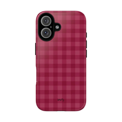Pomegranate Gingam Phone Case