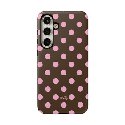 Pink Polka Dot Phone Case