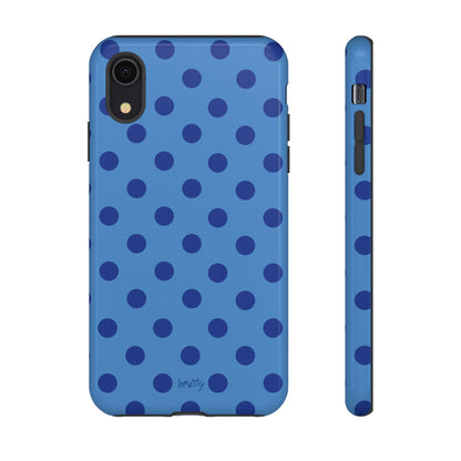 Blue Polka Dot Phone Case