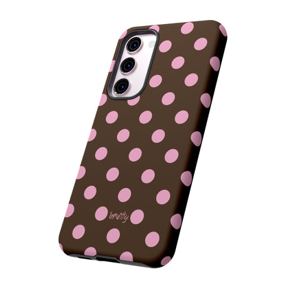 Pink Polka Dot Phone Case