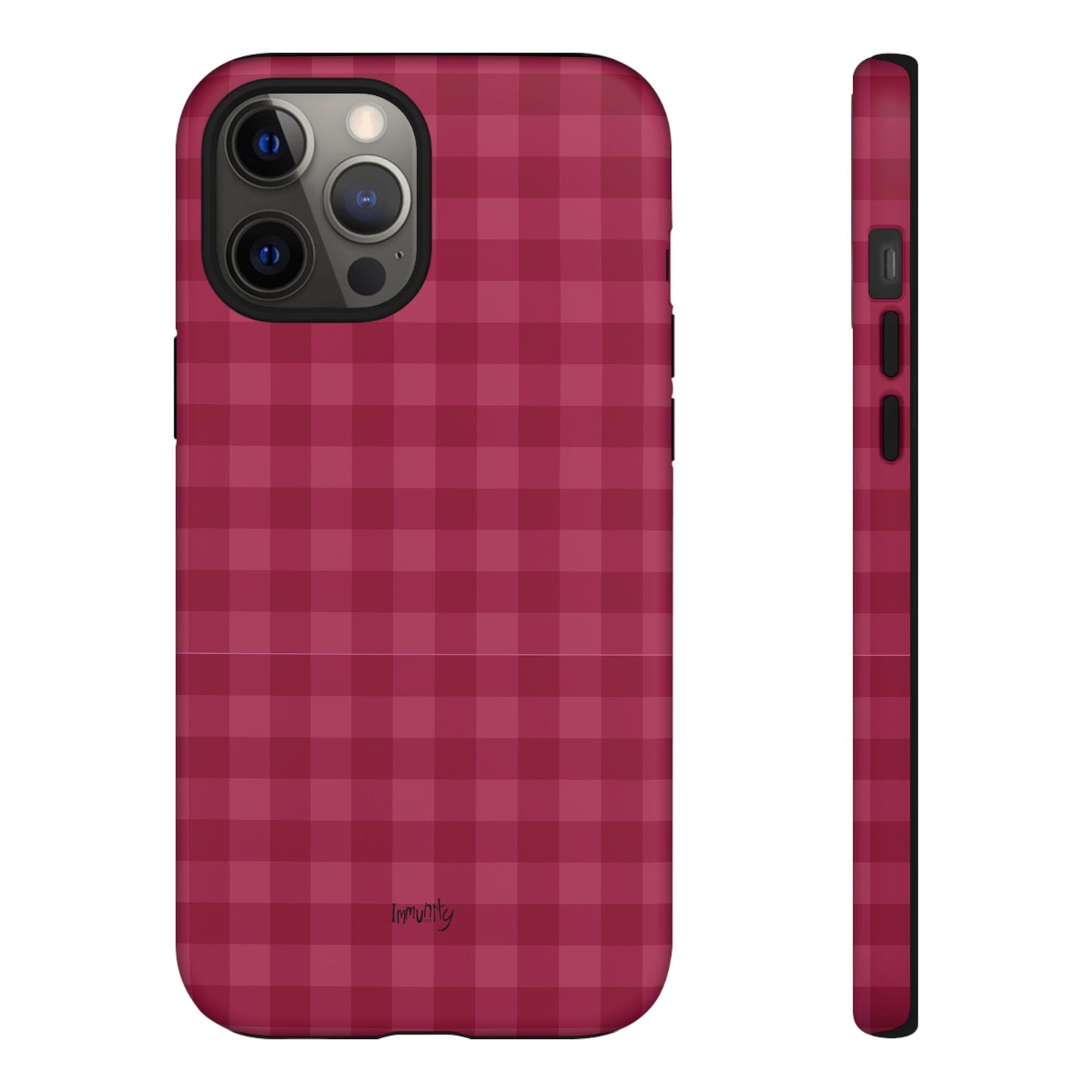 Pomegranate Gingam Phone Case