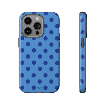 Blue Polka Dot Phone Case